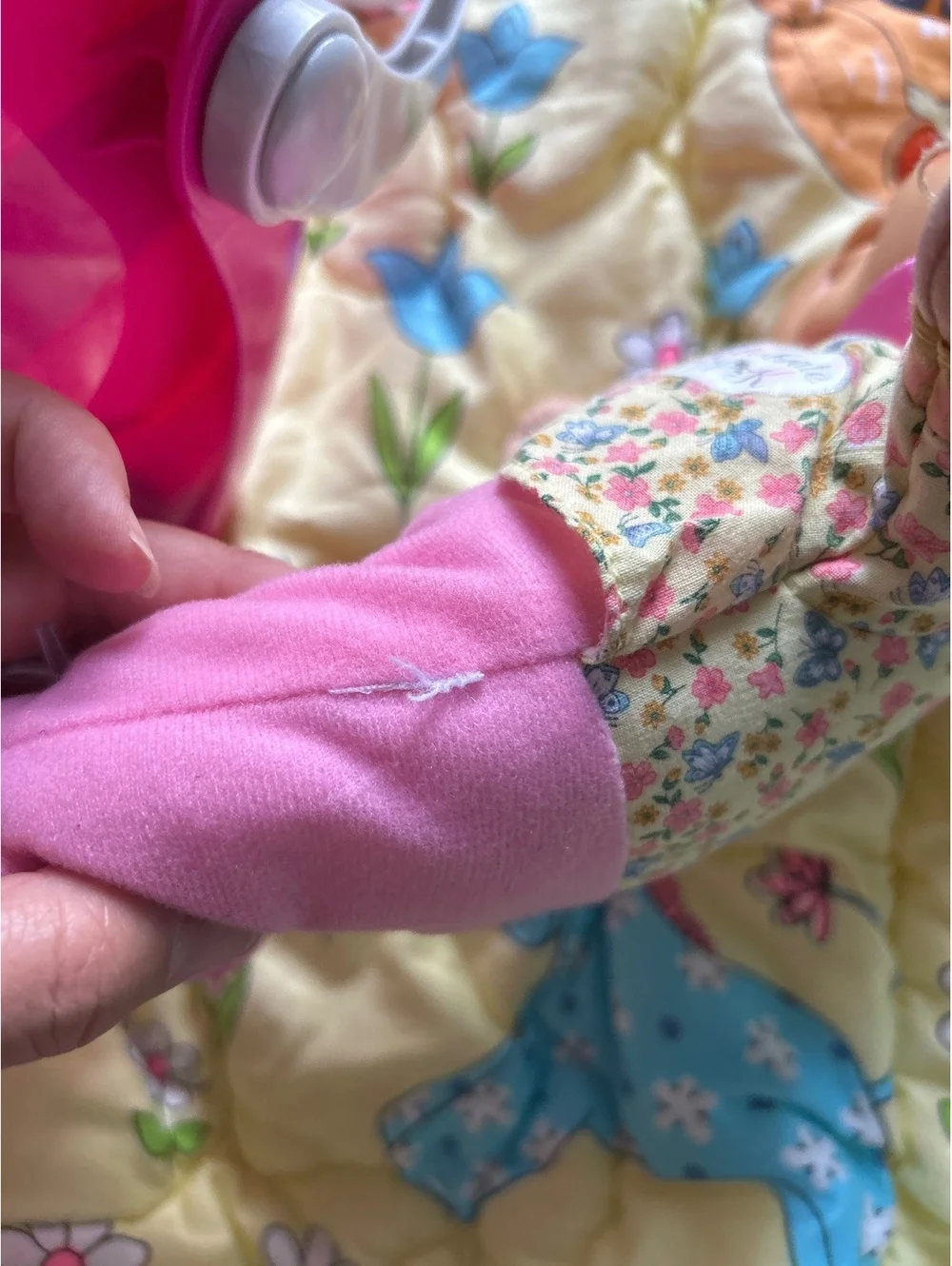Graco Pink Doll Car Seat with Cabbage Patch Kids Doll